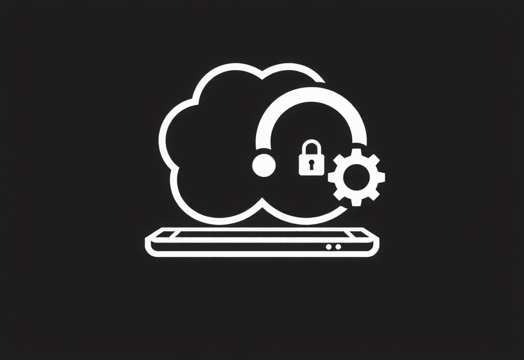 Tavoletta con un lucchetto e ingranaggi, che rappresenta la protezione della proprietà intellettuale